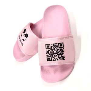 Šľapky little panda - ružové