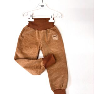 Menčestrové - rastúce nohavice - caramel