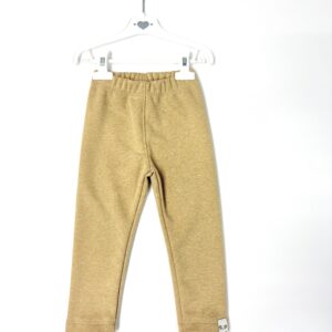 Hrejivé legíny - gold beige